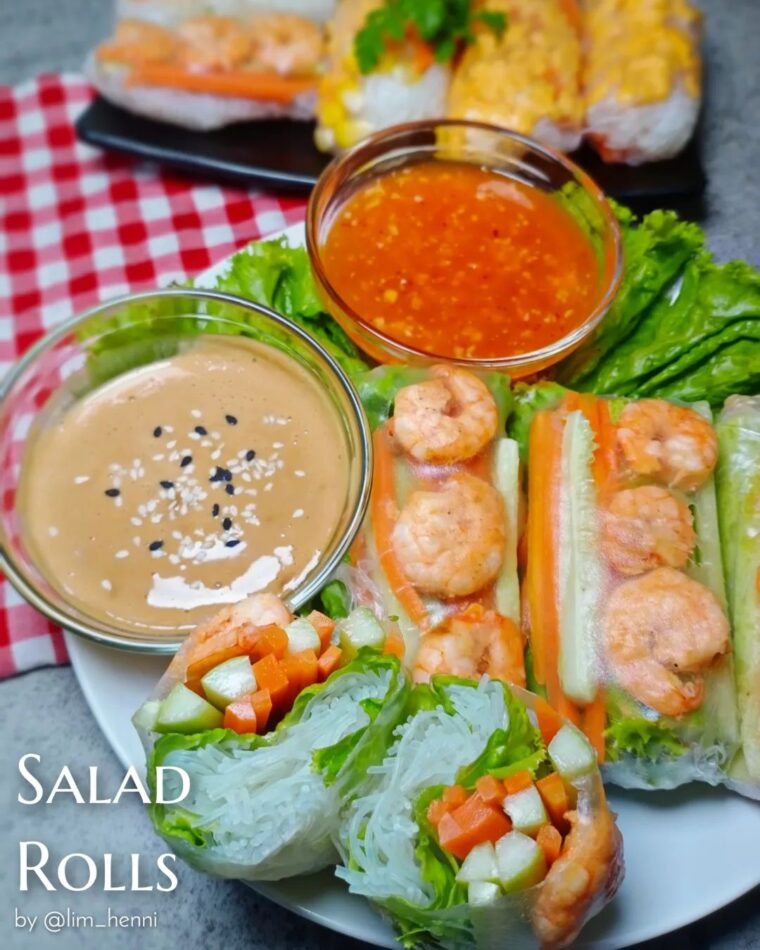 Resep Salad Rolls Dari lim_henni