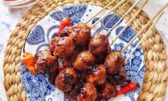 Resep Sate Bakso Bakar Dari rosita_kitchendiary