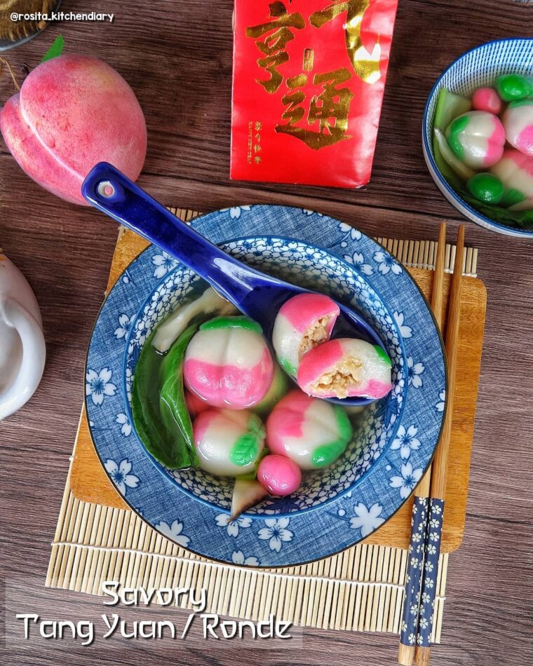 Resep Savory Tang Yuan / Ronde Dari rosita_kitchendiary