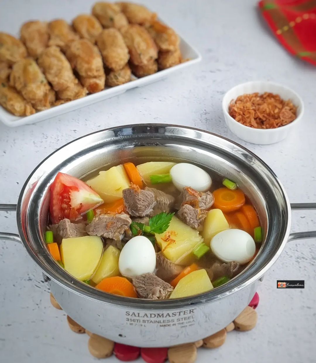 Resep Sop Daging Sapi dari qiutin.kitchen