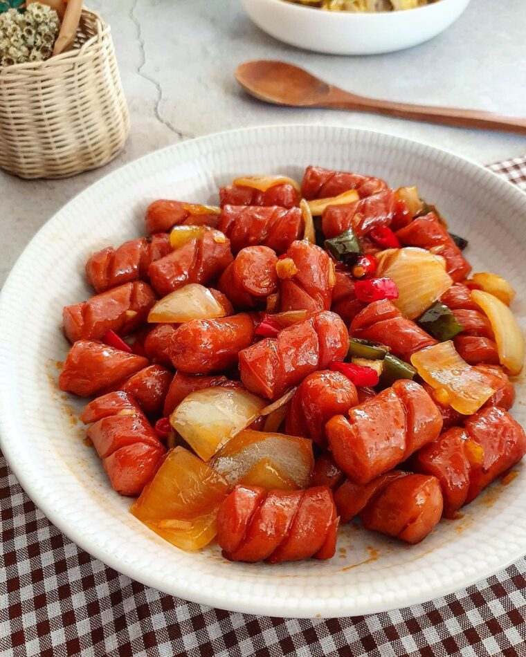 Resep Sosis Pedas Manis Dari yscooking