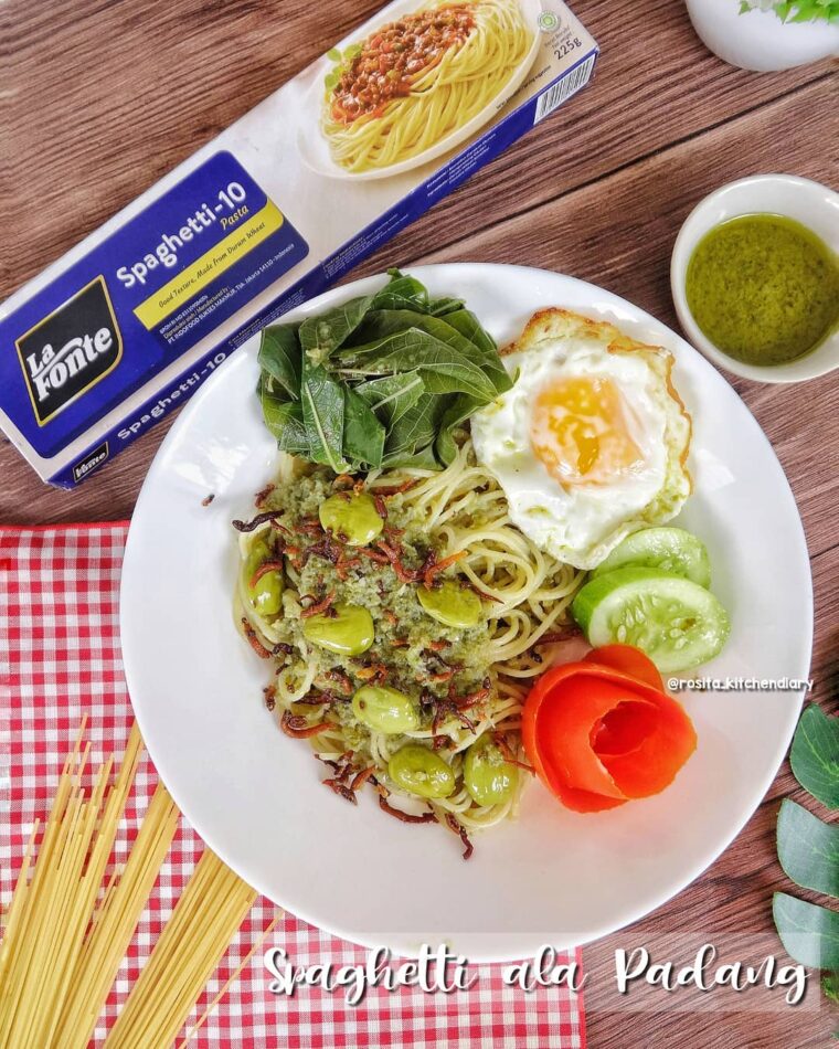 Resep Spaghetti Ala Padang Dari rosita_kitchendiary