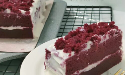 Steam Red Velvet Cake / Red Velvet Kukus