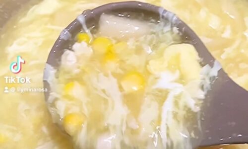 Sup Jagung Asparagus - Masakan dari Asparagus