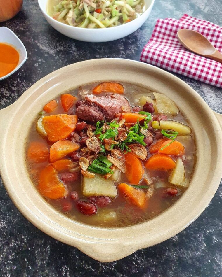 Resep Sup Kacang Merah Dari yscooking
