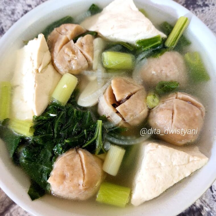 Resep Sup Tahu Baso Dari dita_dwistyani