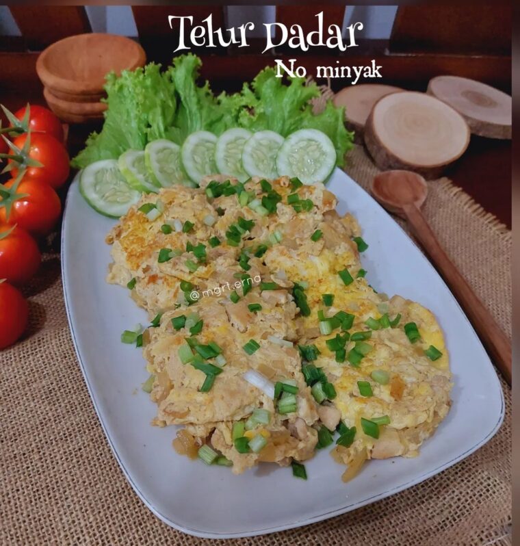 Resep Telur Dadar Dari mgrt.erna