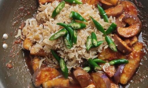 Terong Udang Papai (Rebon)