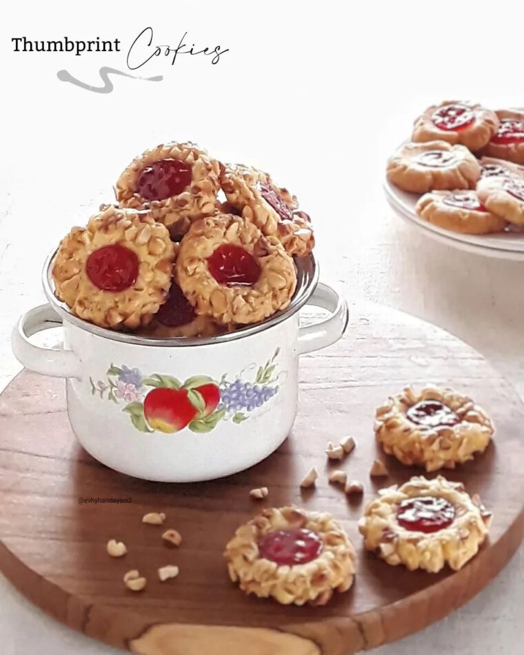 Resep Thumbprint Cookies Dari evhyhandayani2