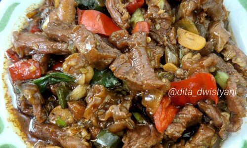 Tumis Daging Lada Hitam