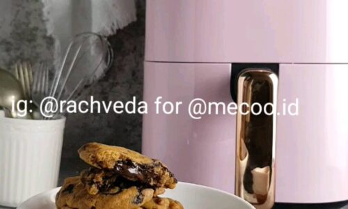 Air Fryer Choc Chunk Cookies