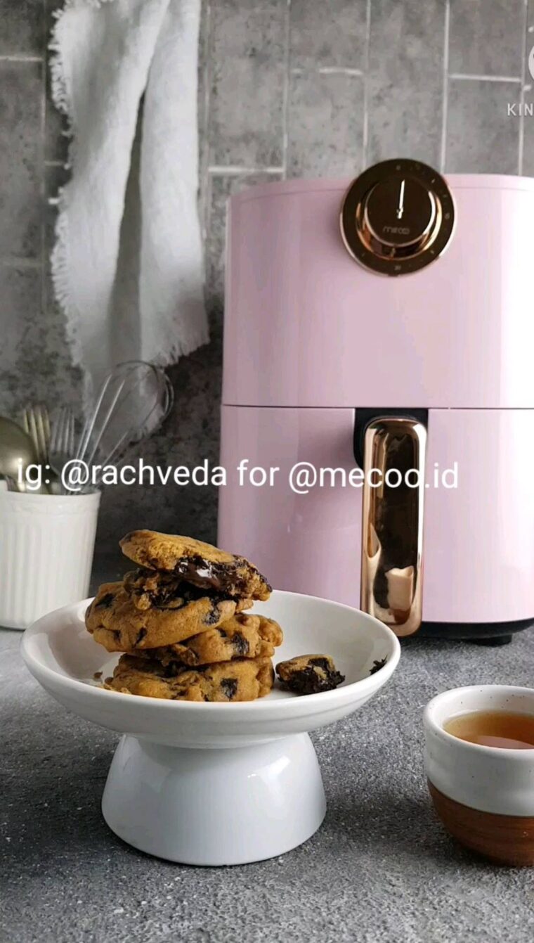 Resep Air Fryer Choc Chunk Cookies Dari rachveda