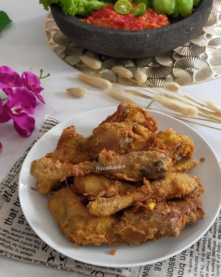 Resep Ayam Goreng Telur Dari fransiskaailen