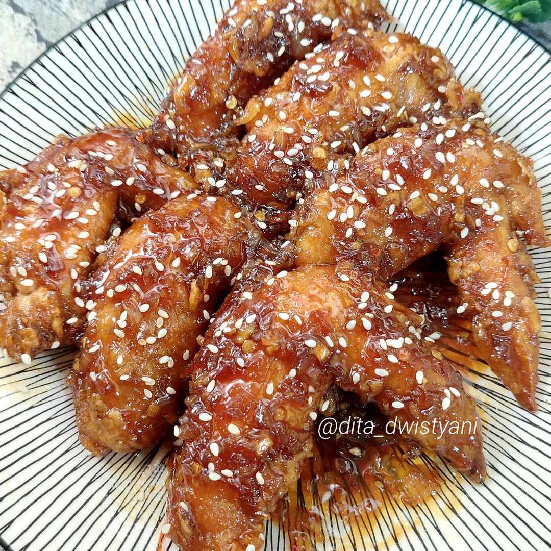 Resep Ayam Krispy Saos Madu Dari Dita Dwistyani