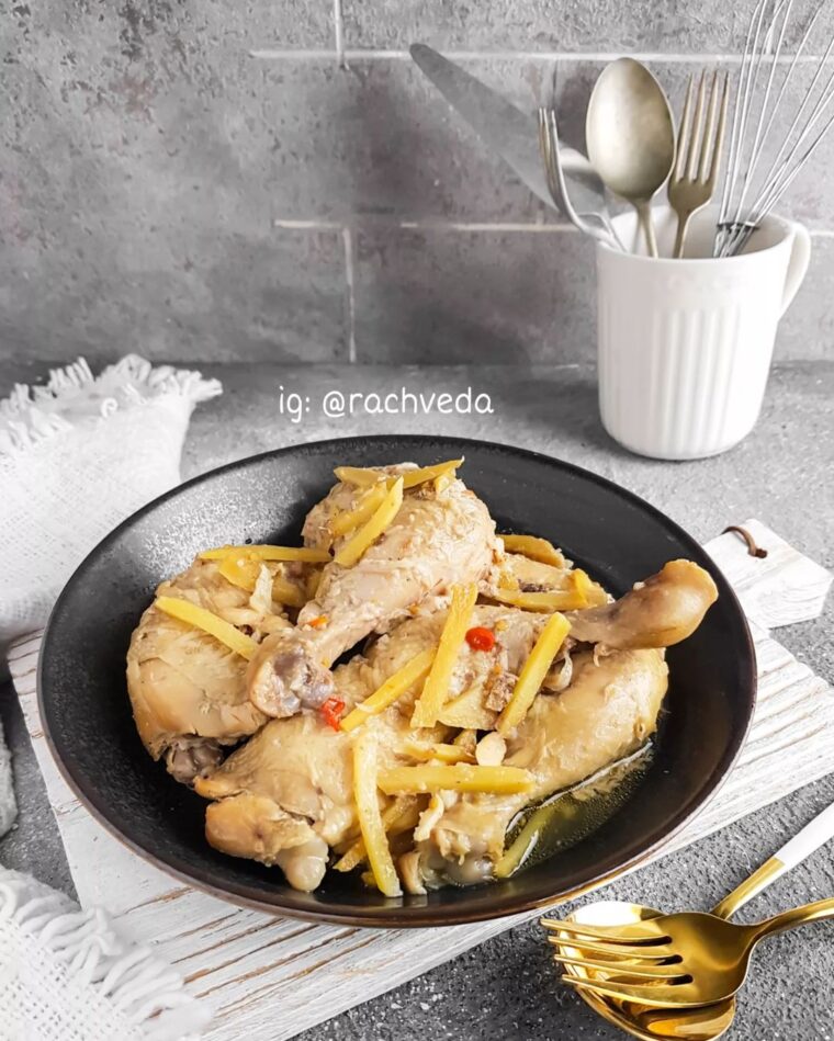 Resep Ayam Rebus Jahe Dari rachveda