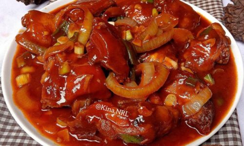 Ayam Saus Pedas Manis