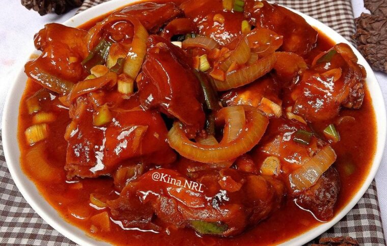 Resep Ayam Saus Pedas Manis Dari kina.nrl