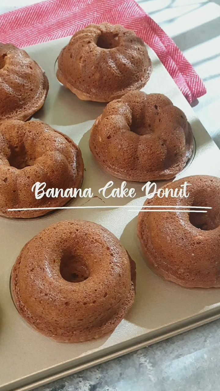 Resep Banana Cake Donut Dari lisasiduppa_