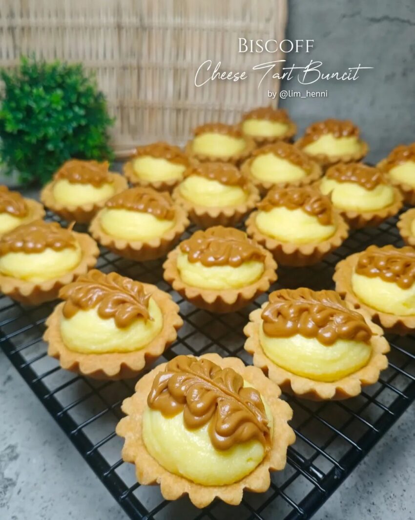 Resep Biscoff Cheese Tart Buncit Dari Lim Henni