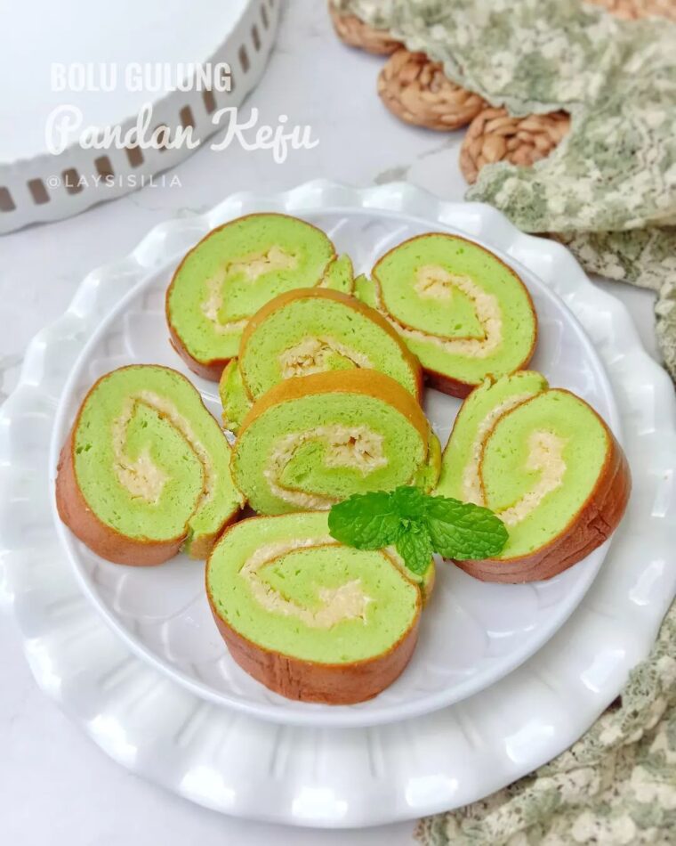 Resep Bolu Gulung Pandan Keju Dari laysisilia