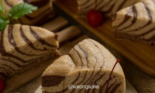 Bolu Zebra Putih Telur