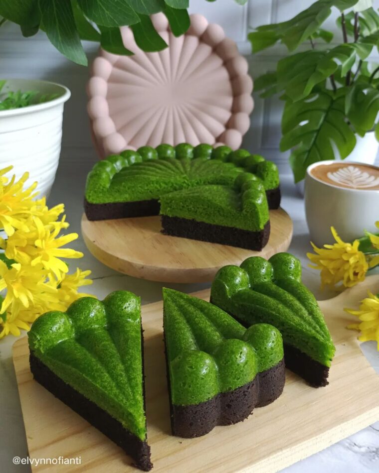 Resep Brownies Kukus Pandan Ketan Hitam Dari elvynnofianti