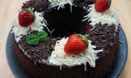 Brownies Kukus Putih Telur