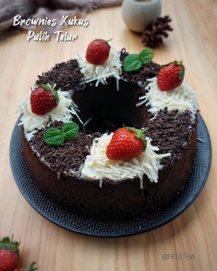 Resep Brownies Kukus Putih Telur Dari pr.ditha