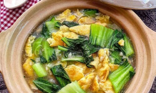 Cah Bokchoy Telur