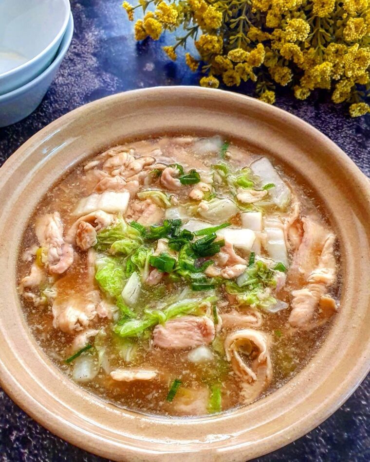 Resep Cah Sawi Putih Ayam Dari yscooking