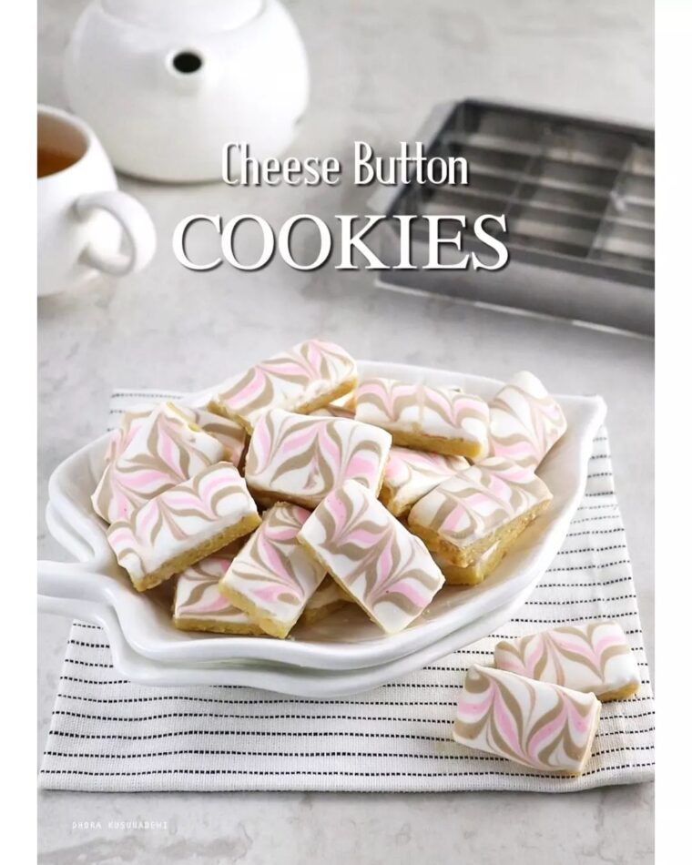 Resep Cheese Button Cookies Dari dhora_kusumadewi