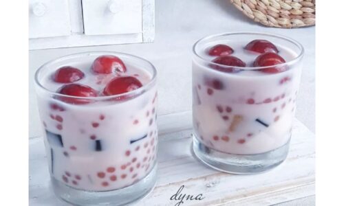 Es Buah Campur Campur - Minuman dari Apel