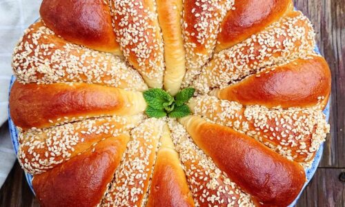 Fluffy Flowery Brioche