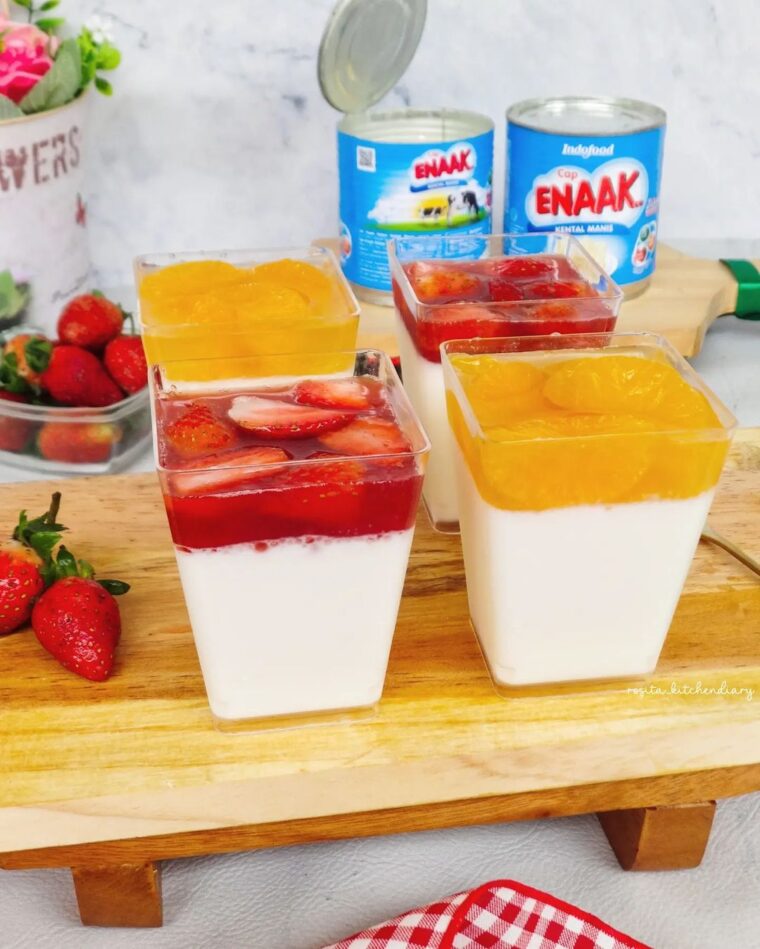 Resep Fruit Pannacotta Dari rosita_kitchendiary