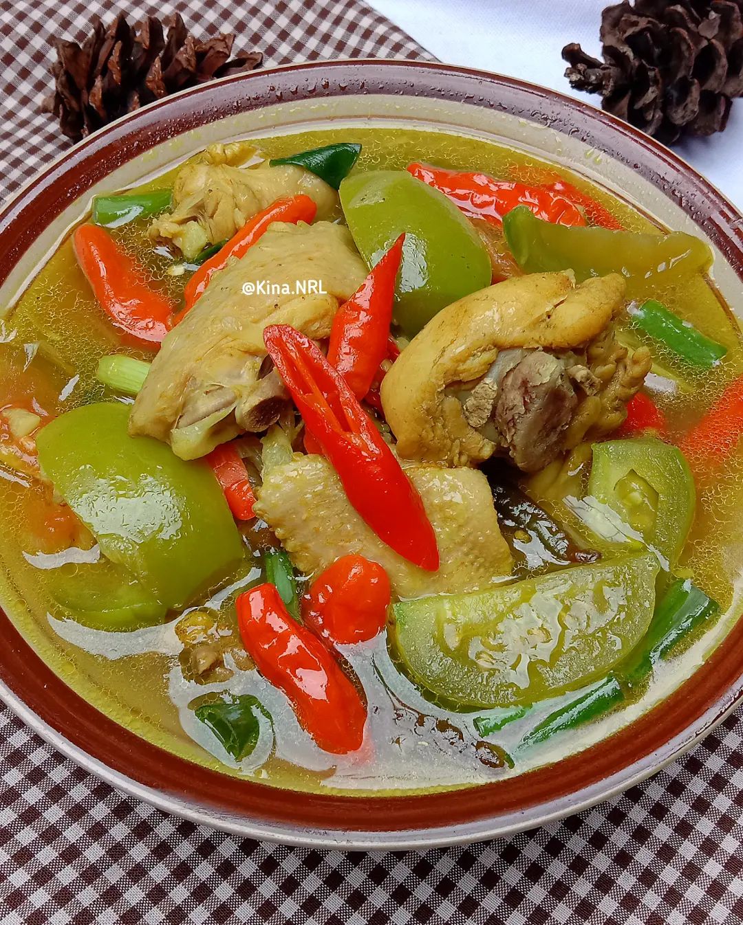 Resep Garang Asem Ayam Tanpa Santan dari kina.nrl
