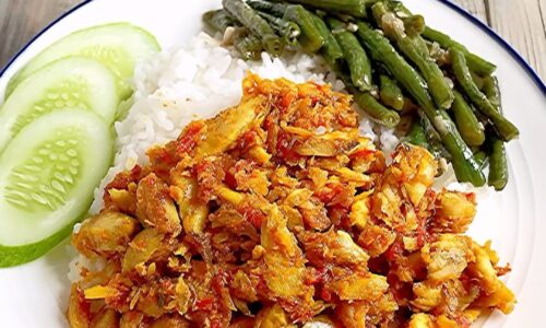 Ikan Suwir Bumbu Bali