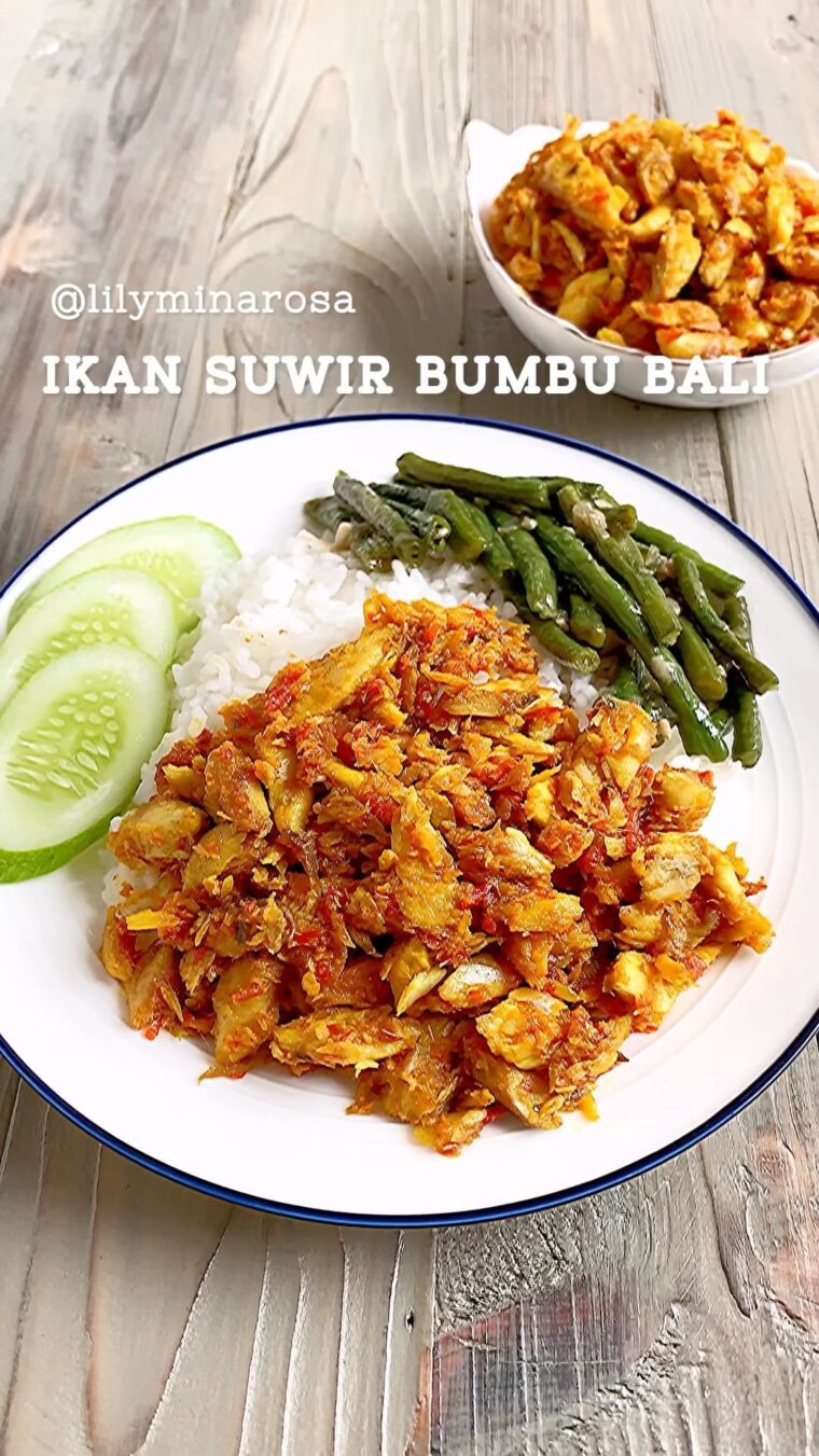 Resep Ikan Suwir Bumbu Bali Dari lilyminarosa
