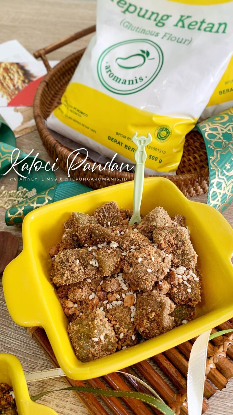 Resep Kaloci Pandan Dari vianney_lim99