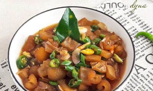 Kikil Lombok Ijo - Masakan dari Kikil