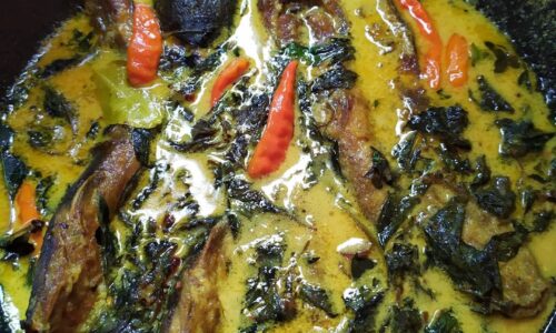 Lele Kemangi Kuah Kuning - Masakan dari Ikan Lele
