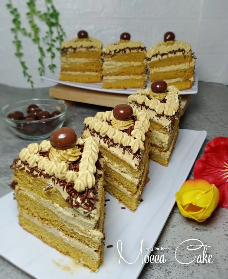 Resep Mocca Cake / Mocha Cake Dari lim_henni