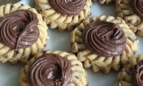 Nutella Cookies Tart