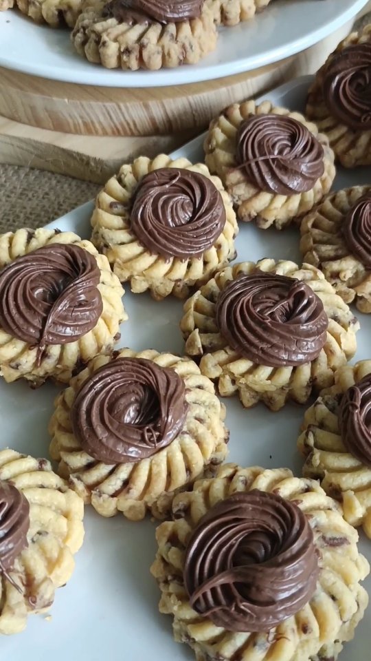 Resep Nutella Cookies Tart Dari elvynnofianti