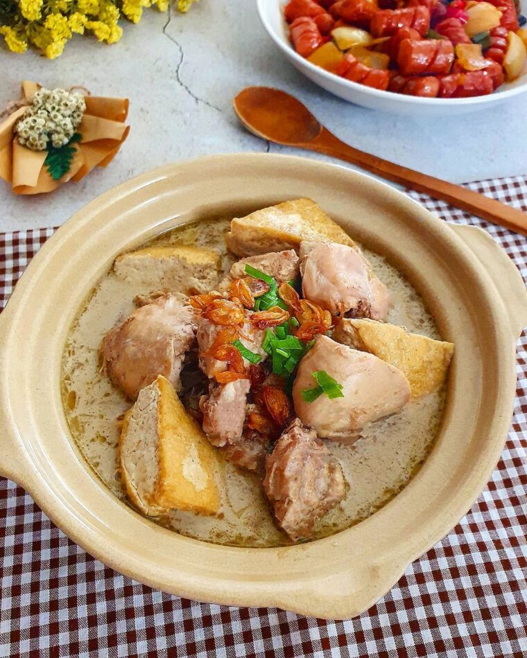 Resep Opor Ayam Tahu Dari yscooking