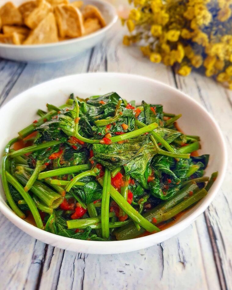 Resep Oseng Kangkung Pedas Dari yscooking