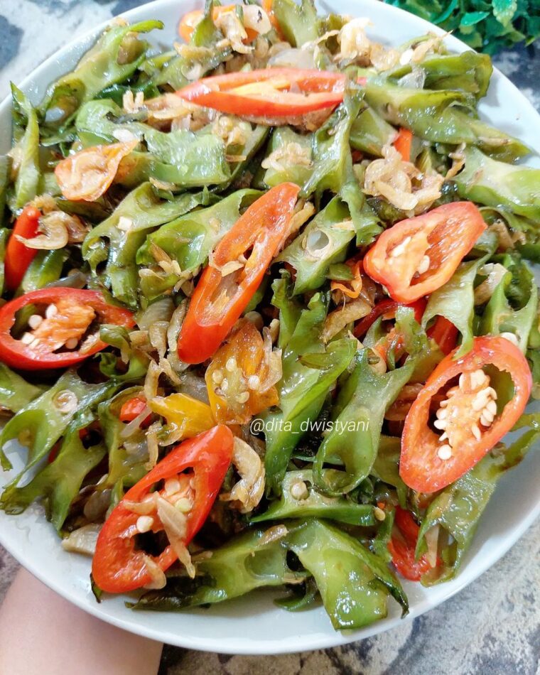 Resep Oseng Kecipir Rebon Dari dita_dwistyani