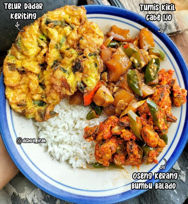 Resep Oseng Kerang Bumbu Balado Dari dishby_ifah