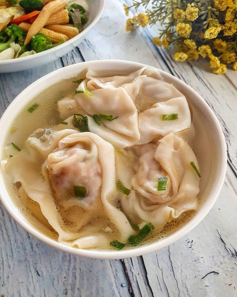 Resep Pangsit Ayam Udang Dari yscooking