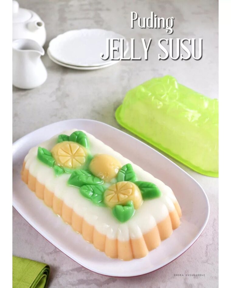 Resep Puding Jelly Susu Dari dhora_kusumadewi