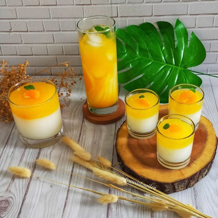 Resep Puding Kelapa Jeruk Dari fransiskaailen